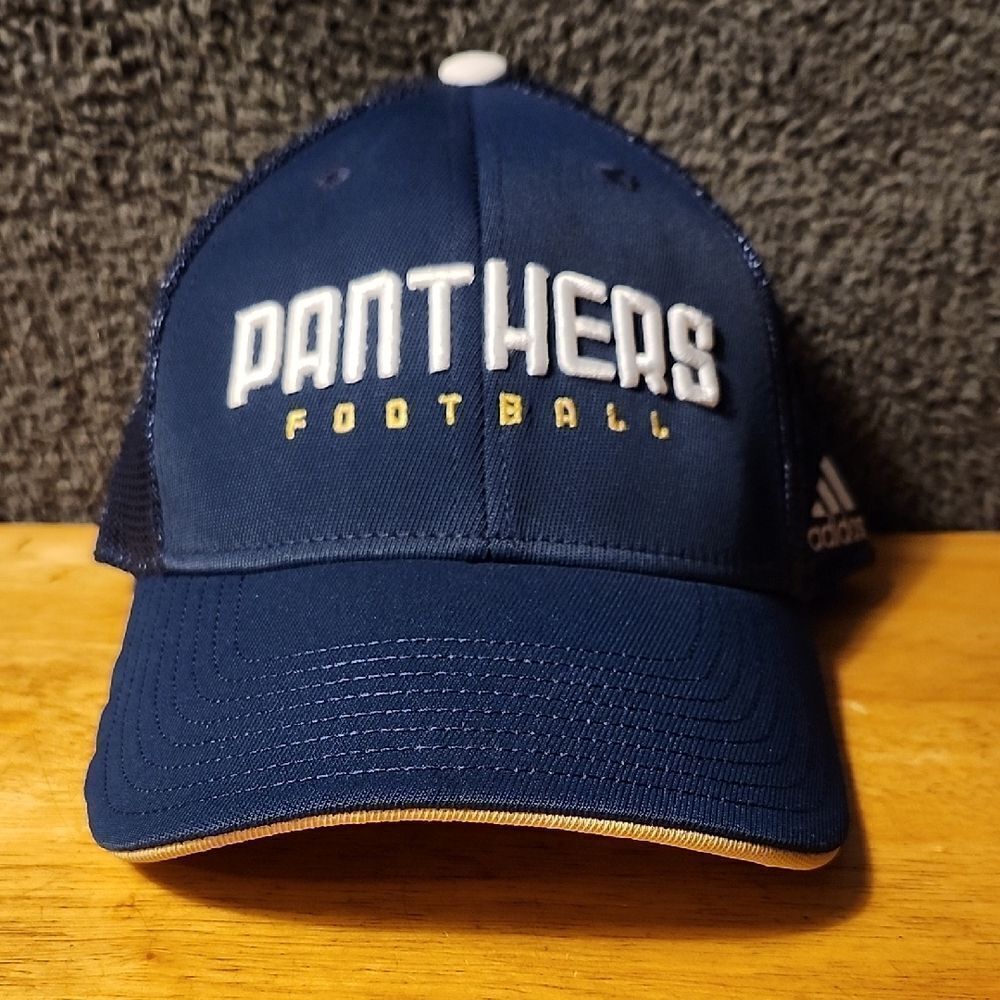 Adidas University of Pittsburgh Pitt Panthers Footbal Stretchfit Trucker Hat